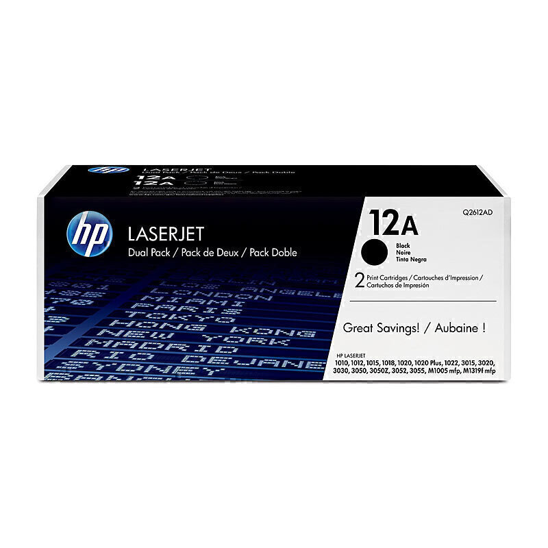 (image for) HP 12A Twin Pack Q2612AD