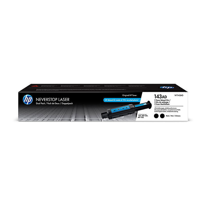(image for) HP 143AD Twin Pack W1143AD