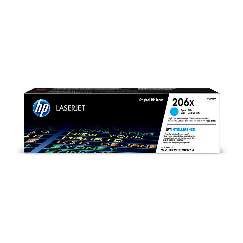 (image for) HP 206X Cyan Toner W2111X