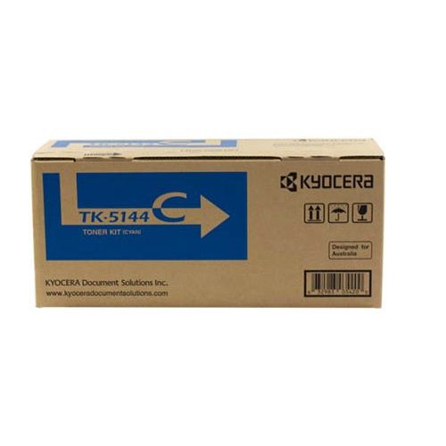 (image for) KYOCERA TK-5144 Cyan Toner Cartridge.
