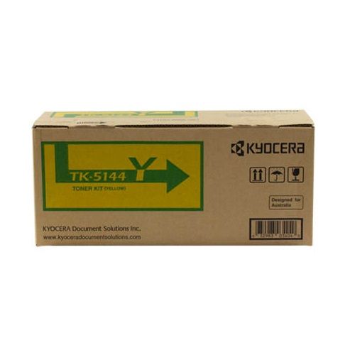 (image for) KYOCERA TK-5144 Yellow Toner Cartridge.