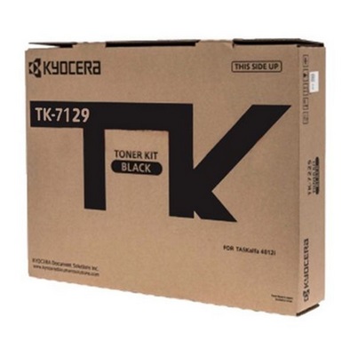 (image for) KYOCERA TK-7129 Black Toner Cartridge.