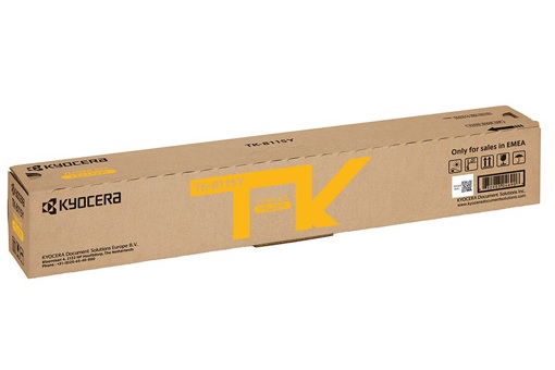 (image for) KYOCERA TK-8119Y Yellow Toner Cartridge.