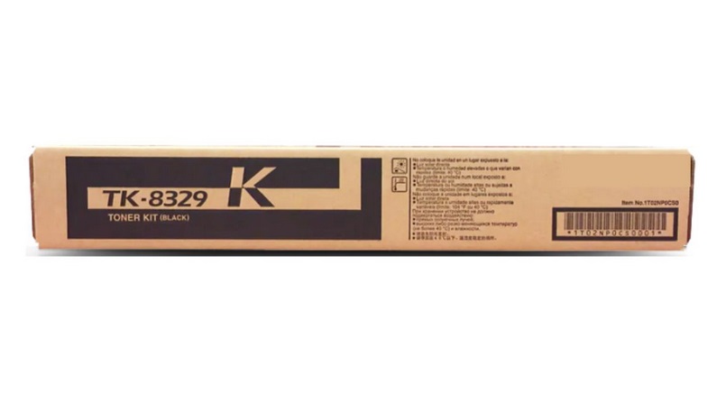 (image for) KYOCERA TK-8329K Black Toner Cartridge.