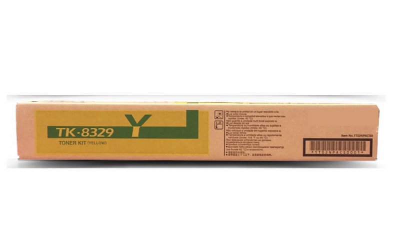 (image for) KYOCERA TK-8329Y Yellow Toner Cartridge.