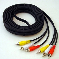 3 x RCA Plug - 3 x RCA Plug 10m 3 x RCA Plug - 3 x RCA Plug 10m