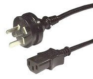 1.8 Metre Computer to Wall Power Cable 1.8 Metre Computer to Wall Power Cable