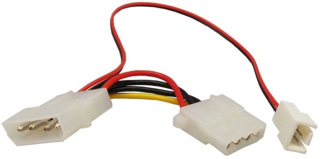 2 Pin Female to Molex converter 2 Pin Female to Molex converter