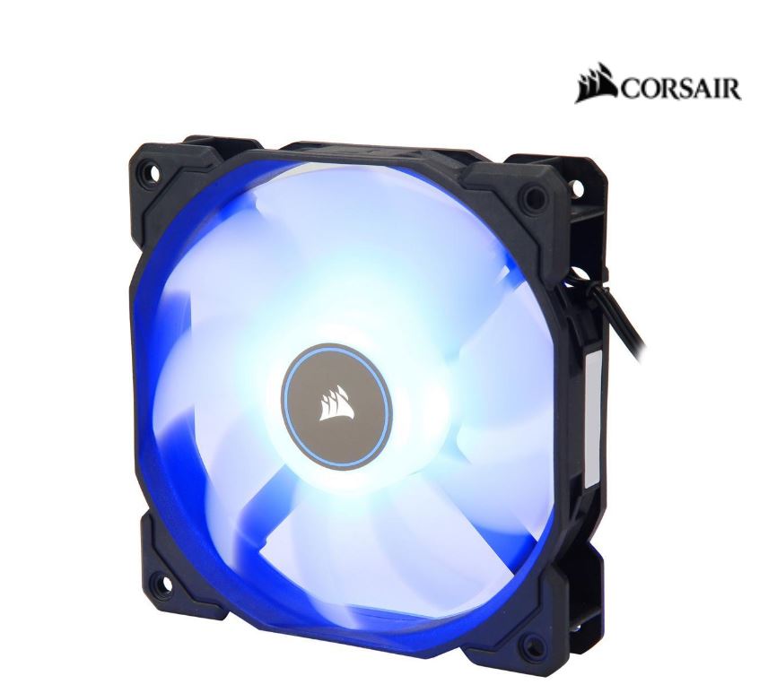 Corsair Air Flow 120mm Fan Low Noise Edition / Blue LED 3 PIN - Corsair Air Flow 120mm Fan Low Noise Edition / Blue LED 3 PIN -