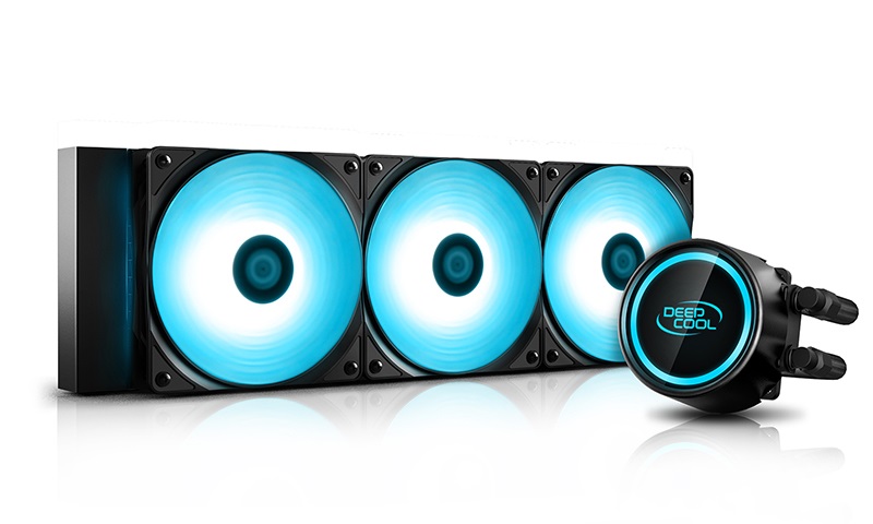 Deepcool GAMMAXX L360 V2 RGB LED Liquid Cooler PWM Control, Super Silent Intel 165W LGA20XX/1366/1200/115X AMD 250W AM4 AM3+ AM3 Deepcool GAMMAXX L360 V2 RGB LED Liquid Cooler PWM Control, Super Silent Intel 165W LGA20XX/1366/1200/115X AMD 250W AM4 AM3+ AM3