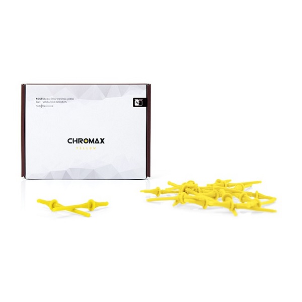 Noctua Yellow Chromax NA-SAV2 Anti Vibration Mounting Bolts (20 Noctua Yellow Chromax NA-SAV2 Anti Vibration Mounting Bolts (20
