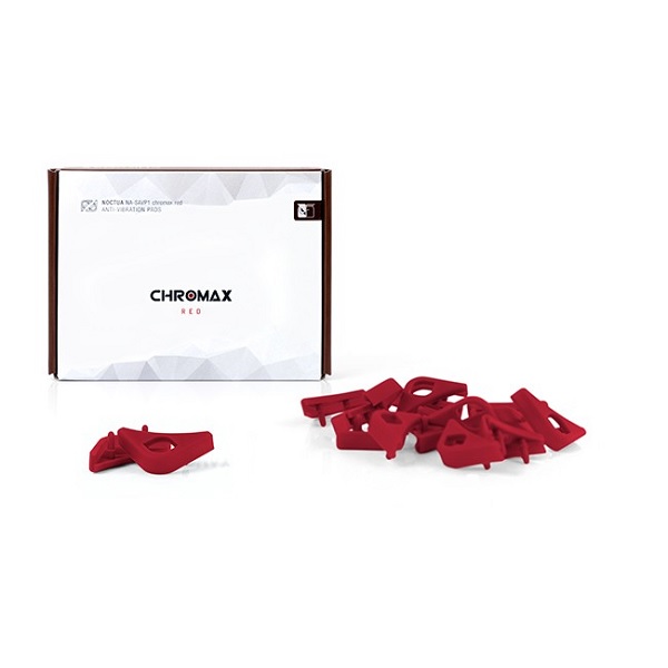 Noctua Red Chromax NA-SAVP1 Anti Vibration Pads (16 Pack) Noctua Red Chromax NA-SAVP1 Anti Vibration Pads (16 Pack)