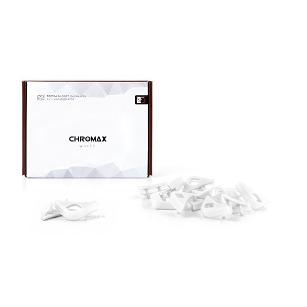 Noctua White Chromax NA-SAVP1 Anti Vibration Pads (16 Pack) Noctua White Chromax NA-SAVP1 Anti Vibration Pads (16 Pack)