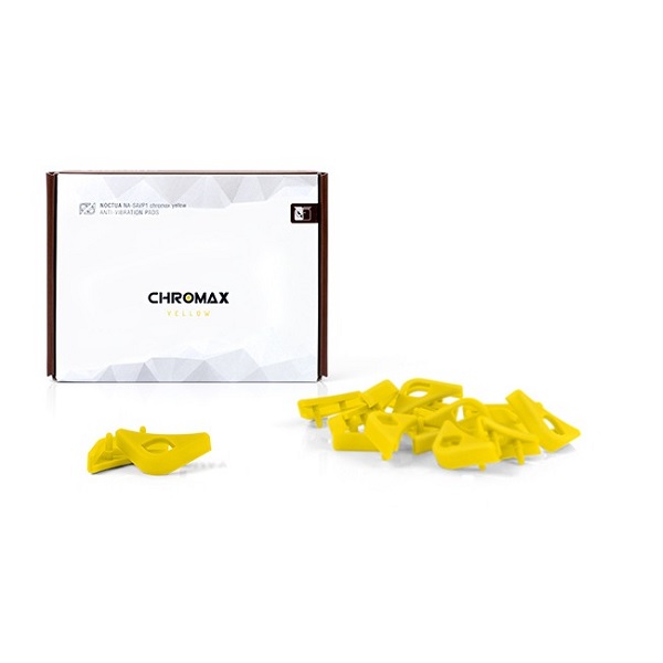 Noctua Yellow Chromax NA-SAVP1 Anti Vibration Pads (16 Pack) Noctua Yellow Chromax NA-SAVP1 Anti Vibration Pads (16 Pack)