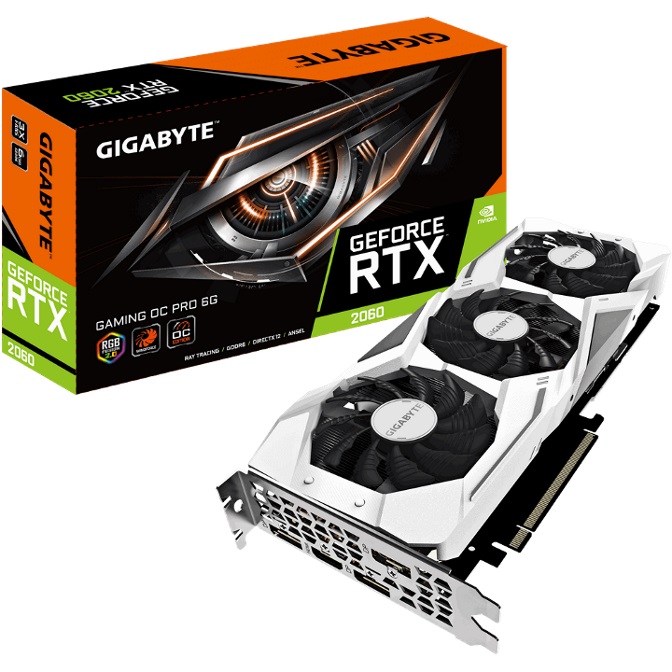 Gigabyte nVidia GeForce RTX 2060 Gaming OC Pro White 6GB GDDR6 7 Gigabyte nVidia GeForce RTX 2060 Gaming OC Pro White 6GB GDDR6 7