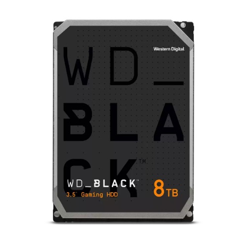 Western Digital WD Black 8TB 3.5" HDD SATA 6gb/s 7200RPM 256MB Cache CMR Tech for Hi-Res Video Games 5yrs Wty ~WD8002FZBX (image for) Western Digital WD Black 8TB 3.5" HDD SATA 6gb/s 7200RPM 256MB Cache CMR Tech for Hi-Res Video Games 5yrs Wty ~WD8002FZBX