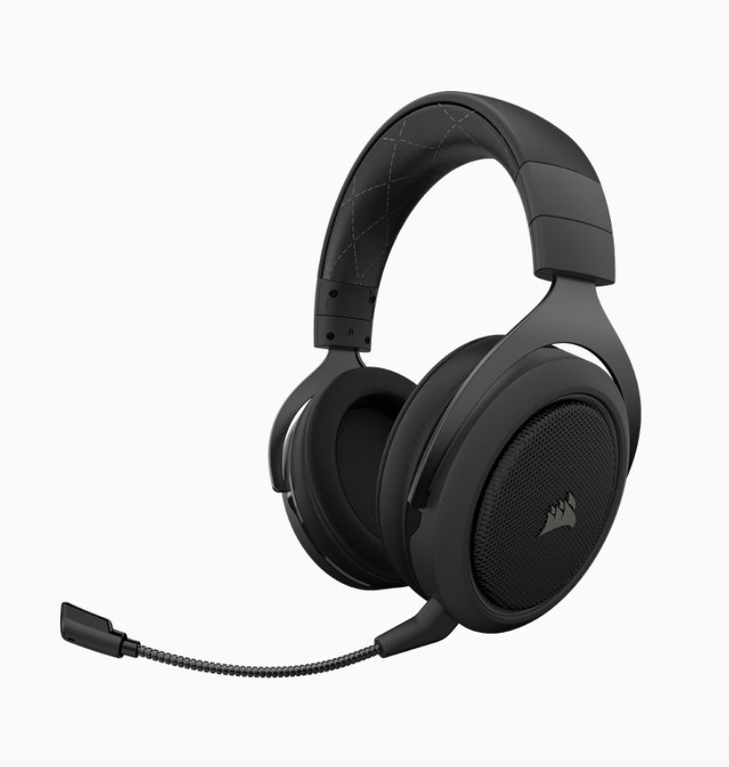 Corsair HS70 Pro Wireless Gaming Headset Carbon. 7.1 Sound, Up t Corsair HS70 Pro Wireless Gaming Headset Carbon. 7.1 Sound, Up t