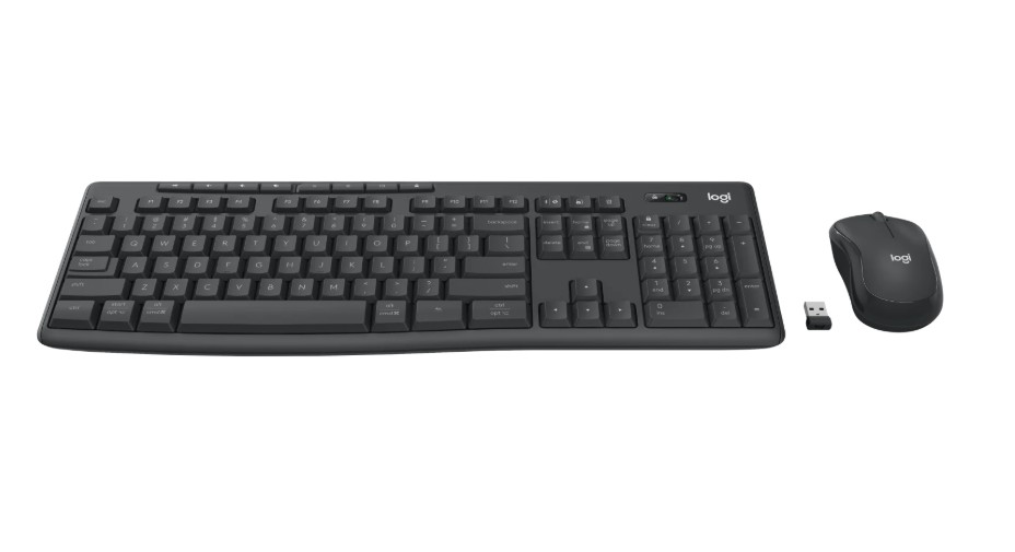 Logitech MK370 Wireless Keyboard and Mouse Combo for Business Silent Touch technology Smooth optical tracking (image for) Logitech MK370 Wireless Keyboard and Mouse Combo for Business Silent Touch technology Smooth optical tracking