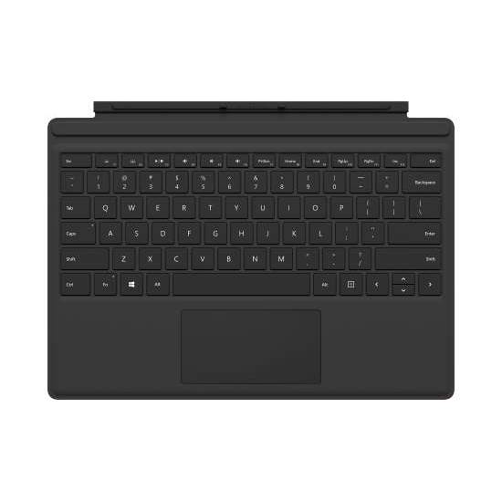 Microsoft Surface Pro Keyboard Type Cover - Black - Supported pl Microsoft Surface Pro Keyboard Type Cover - Black - Supported pl