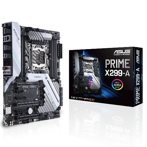 ASUS PRIME X299-A ATX MB S2066 8xDDR4 6xPCIe 2xM.2 RAID Intel Gb ASUS PRIME X299-A ATX MB S2066 8xDDR4 6xPCIe 2xM.2 RAID Intel Gb