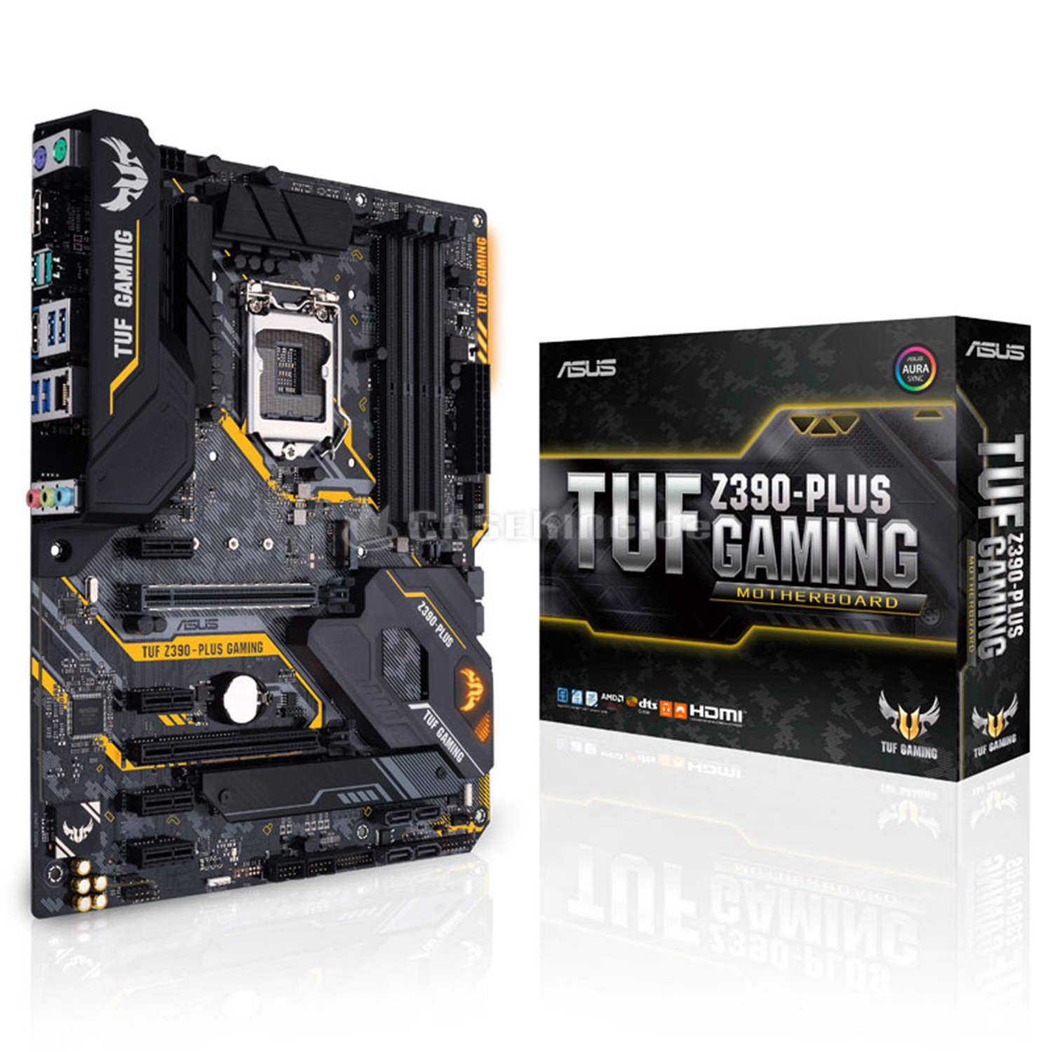 ASUS TUF Z390-PLUS GAMING ATX MB Intel LGA1151 OptiMem II, Aura ASUS TUF Z390-PLUS GAMING ATX MB Intel LGA1151 OptiMem II, Aura