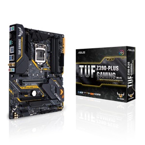 ASUS TUF Z390-PLUS GAMING (WI-FI) Intel LGA 1151 ATX MB, 11ac Wi ASUS TUF Z390-PLUS GAMING (WI-FI) Intel LGA 1151 ATX MB, 11ac Wi