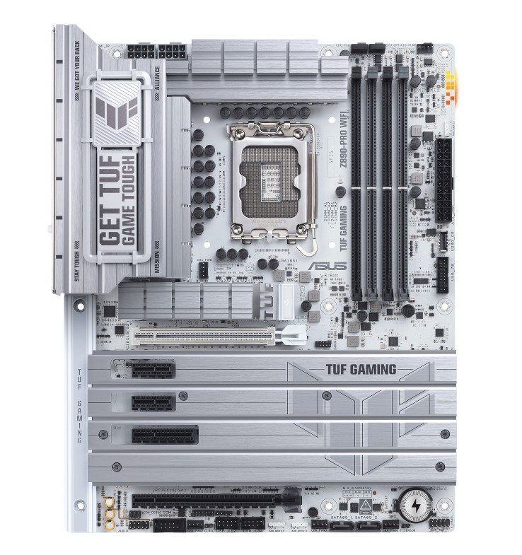 (image for) ASUS TUF GAMING Z890PRO WIFI LGA1851 ATX Motherboard 192GB 4x DDR5 1x PCIe 5.0 x16 slots 4 x M.2 slots 4 x SATA 6Gbs