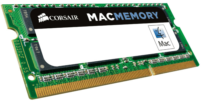 Corsair 4GB (1x4GB) DDR3 SODIMM 1333MHz 1.5V Memory for MAC Memo Corsair 4GB (1x4GB) DDR3 SODIMM 1333MHz 1.5V Memory for MAC Memo