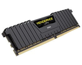 Corsair Vengeance LPX 8GB (1x8GB) DDR4 2666MHz C16 Desktop Gaming Memory Black