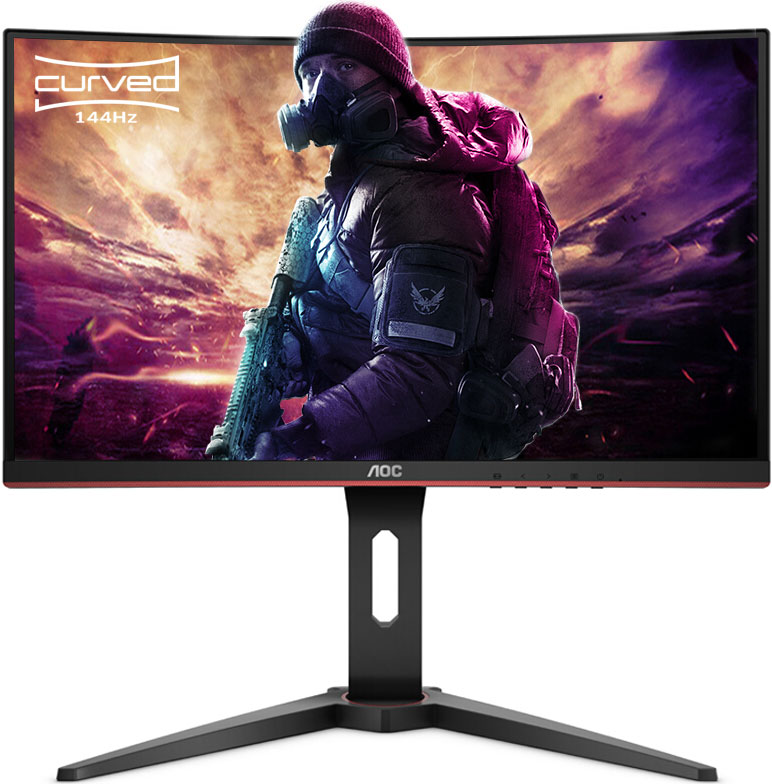 AOC 31.5" Curved 1ms 144Hz 2560x1440 FreeSync Ultra Narrow Borde AOC 31.5" Curved 1ms 144Hz 2560x1440 FreeSync Ultra Narrow Borde
