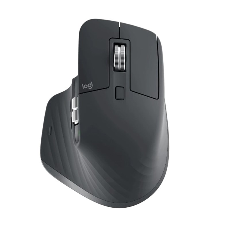 (image for) Logitech MX Master 3S Wireless Ergonomic Mouse 8000 DPI 7 Buttons Smart Shift Scroll Wheel 70Days Battery Logi Bolt 2.4Ghz Rece