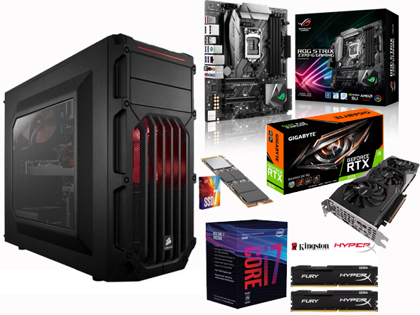 GAMING PC, SPEC-03, 8th Gen Core-i7 CPU, 16GB Gaming RAM, 256GB GAMING PC, SPEC-03, 8th Gen Core-i7 CPU, 16GB Gaming RAM, 256GB