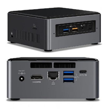 Intel NUC, i5-7260U, 8GB RAM, 256 M.2 760P SSD, Windows 10 HOME Intel NUC, i5-7260U, 8GB RAM, 256 M.2 760P SSD, Windows 10 HOME