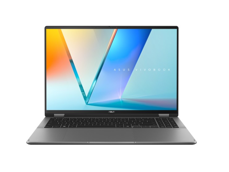 (image for) ASUS Vivobook 16 Flip 16" INTEL CORE ULTRA 7 258V 3K (2880 x 1800) OLED 16:10 aspect ratio LPDDR5X 32GB 1TB PCIEG4 Matte Grey Wi