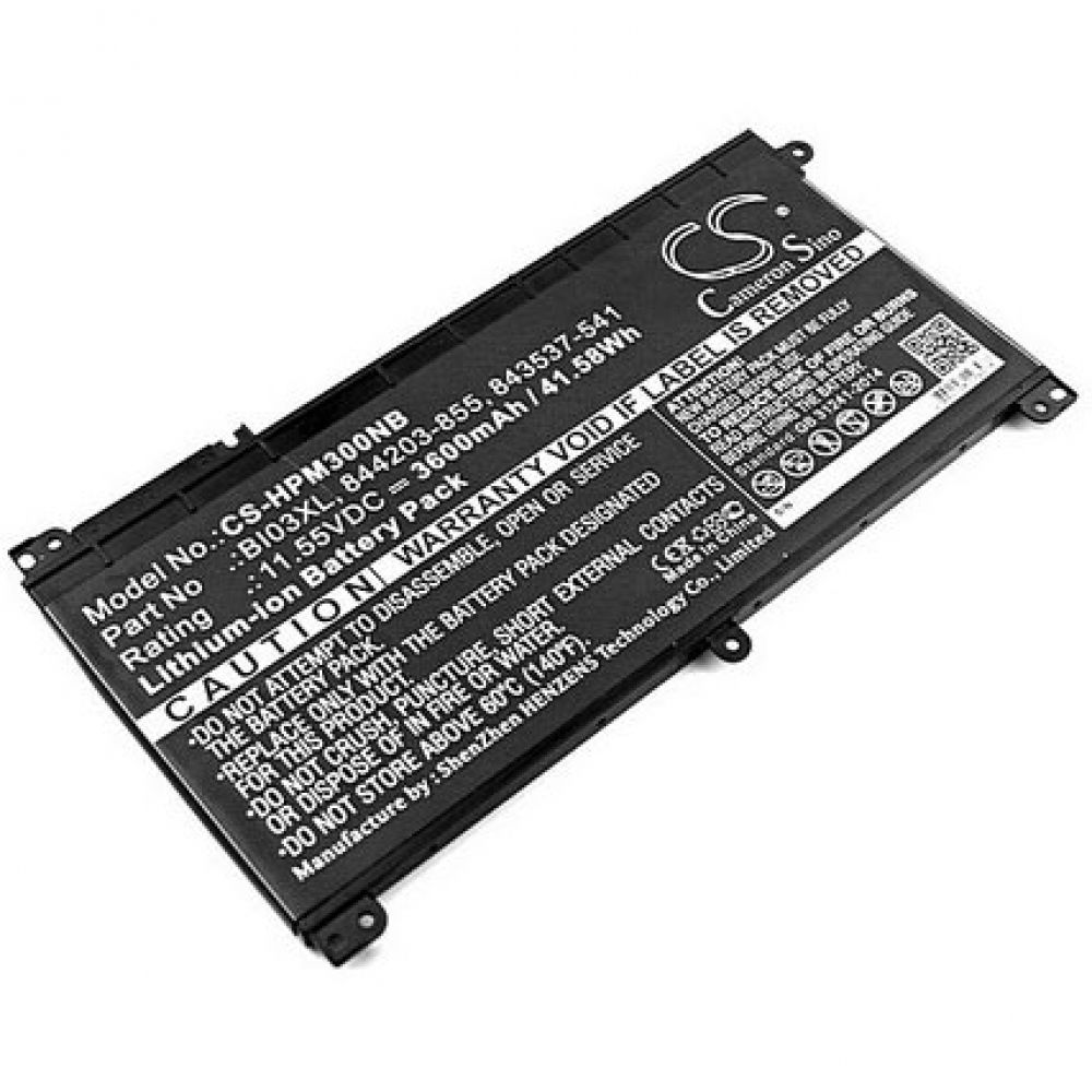 Replacement Notebook Battery, HP Pavilion x360 13-u164tu Battery Replacement (3400 mAh / 3.4 Ah / 39.27 Wh) 3 Cell