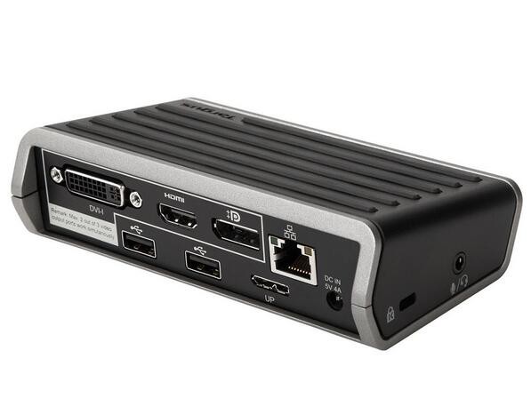 Targus DOCK120AUZ USB 3.0 Dual Video 2K Universal Docking Statio Targus DOCK120AUZ USB 3.0 Dual Video 2K Universal Docking Statio