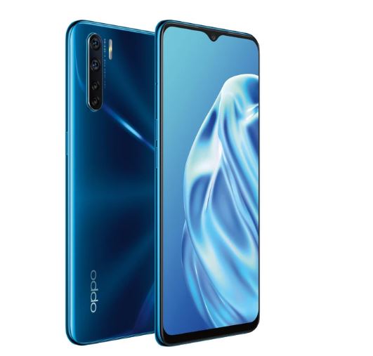 Oppo A91(Mona) 4G Dual Sim 128GB Blazing Blue - 6.4" Screen, Mediatek Helio Processor,16MP selfie camera,128GB exp to 256GB Oppo A91(Mona) 4G Dual Sim 128GB Blazing Blue - 6.4" Screen, Mediatek Helio Processor,16MP selfie camera,128GB exp to 256GB