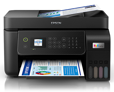 EPSON Expression ET-4800 EcoTank All-in-One Printer Copier/Fax/Printer/Scanner Wifi,USB,Epson iPrint, Wifi Direct, 5760 x 1440
