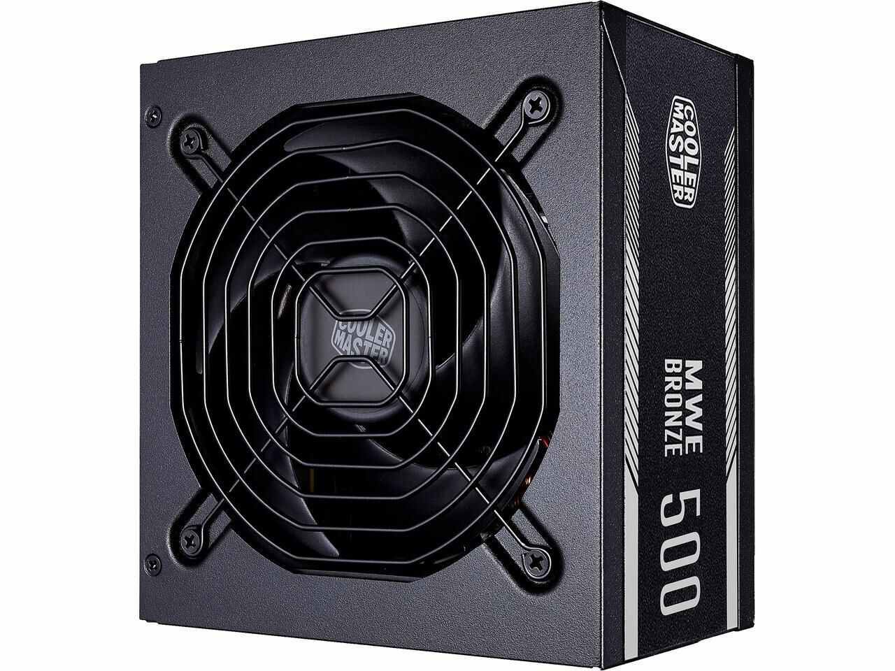 Cooler Master MWE 500 MB 20+4 Pin, 1 x CPU 12V 4+4 Pin, 4 x SATA Cooler Master MWE 500 MB 20+4 Pin, 1 x CPU 12V 4+4 Pin, 4 x SATA