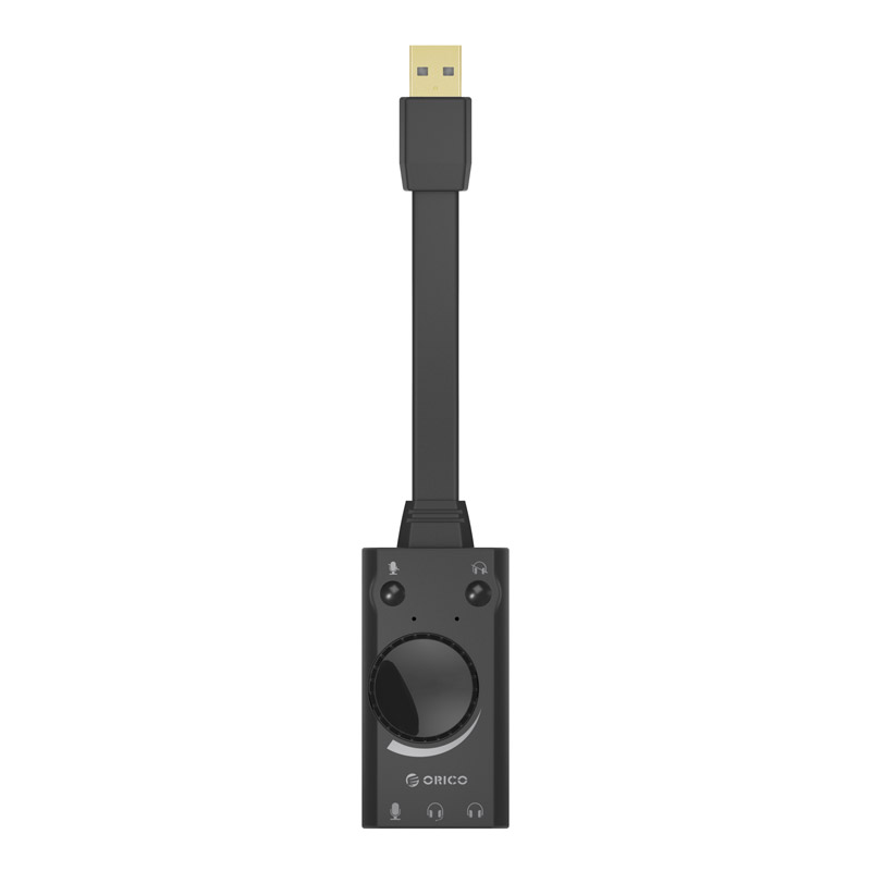 ORICO Driver Free USB External Sound Card with 2 headset port + ORICO Driver Free USB External Sound Card with 2 headset port +