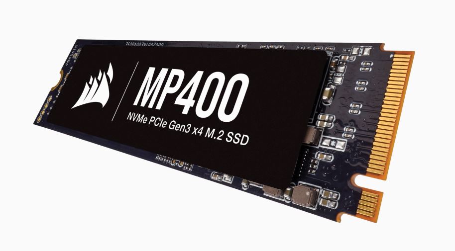 Corsair Force MP400 1TB NVMe PCIe M.2 SSD - 3480/1880 MB/s 470/190K IOPS 200TBW 1.8mil Hrs MTBF AES 256-bit Encryption Corsair Force MP400 1TB NVMe PCIe M.2 SSD - 3480/1880 MB/s 470/190K IOPS 200TBW 1.8mil Hrs MTBF AES 256-bit Encryption