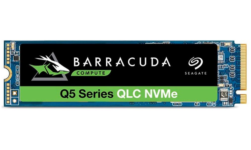 Seagate 1TB Barracuda Q5 , M.2, NVME SSD, 2400R/1700W-MBs, 3D QLC NAND