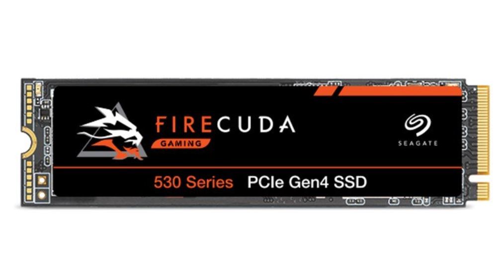 Seagate Firecuda 530 M.2 2280 NVMe SSD 1TB - 7300R/6000W MB/s, Random R/W 800K/1000K IOPS, Gaming SSD
