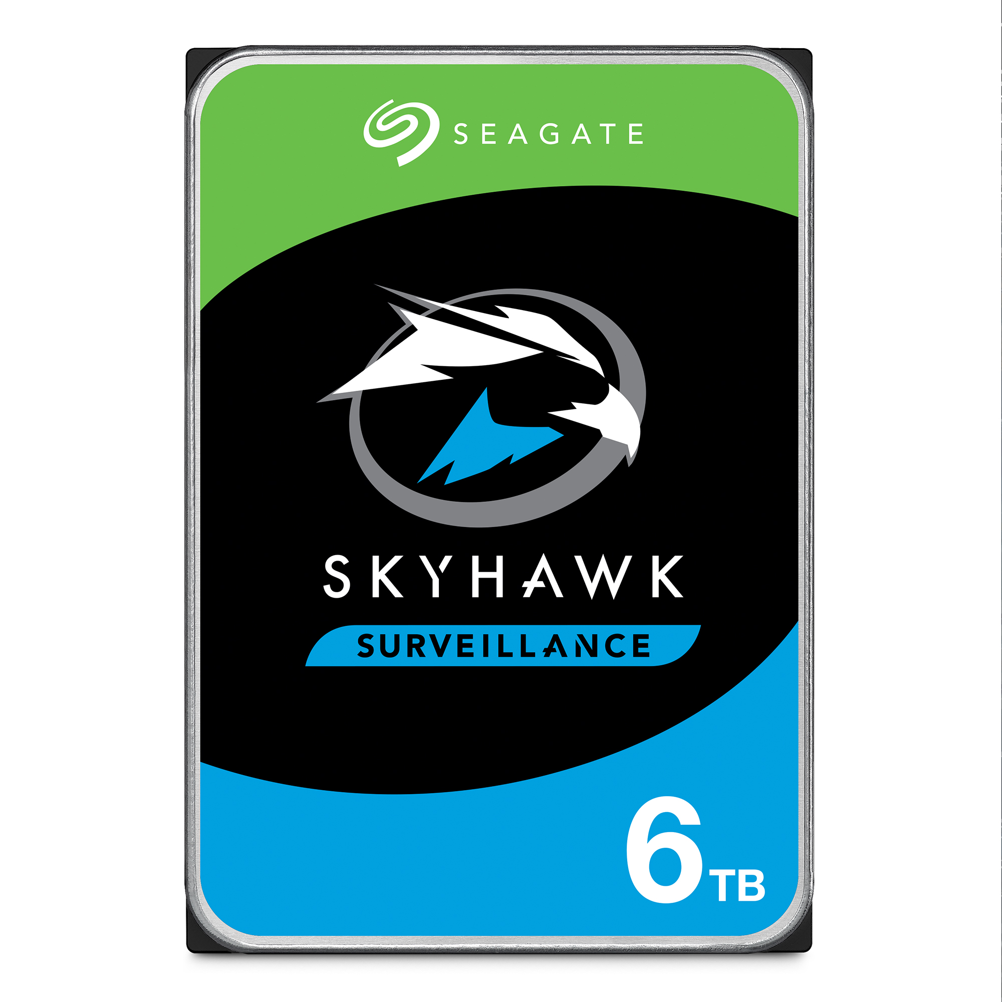 SkyHawk, Surveillance, 3.5" HDD, 6TB, SATA 6Gb/s, 5400 RPM, 256MB Cache, 3 Years or 1M Hours MTBF