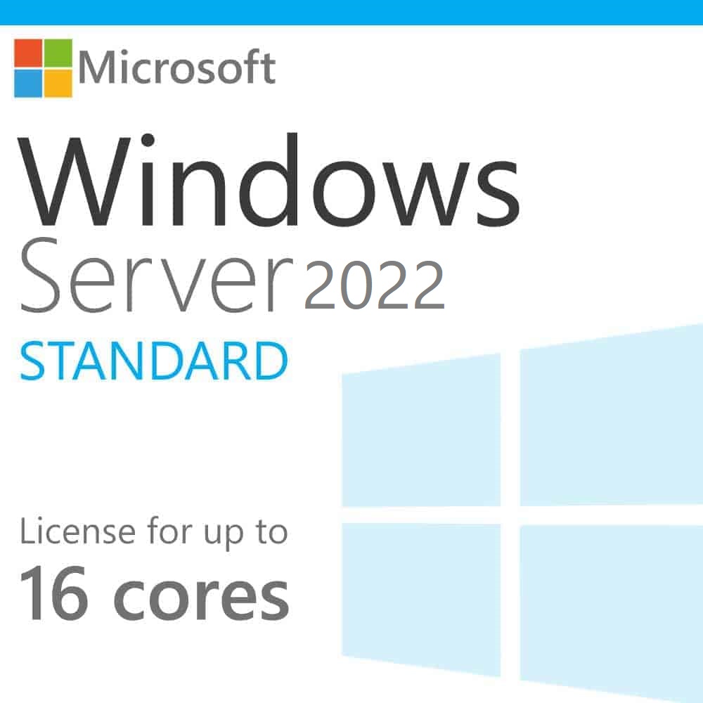 Windows Server 2022 Standard - 16 Core License Pack CSP EDU