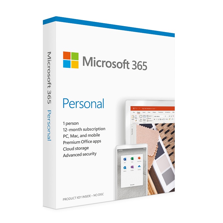 MICROSOFT Office 365 Personal - 1YR Subscription License - DM Medialess (1 User - 1 Lisc) MICROSOFT Office 365 Personal - 1YR Subscription License - DM Medialess (1 User - 1 Lisc)