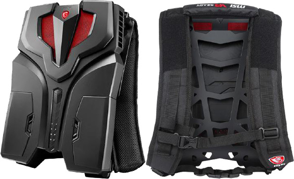 MSI VR Backpack, Intel Core i7-7820HK,16GB DDR4 RAM, 512GB NVMe MSI VR Backpack, Intel Core i7-7820HK,16GB DDR4 RAM, 512GB NVMe