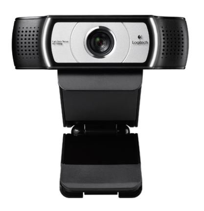 Logitech C930e Webcam 90 Degree view HD1080P Pan Tilt Zoom Options Ideal for Skype Lync Plug and Play USB Rightlight Autofocus