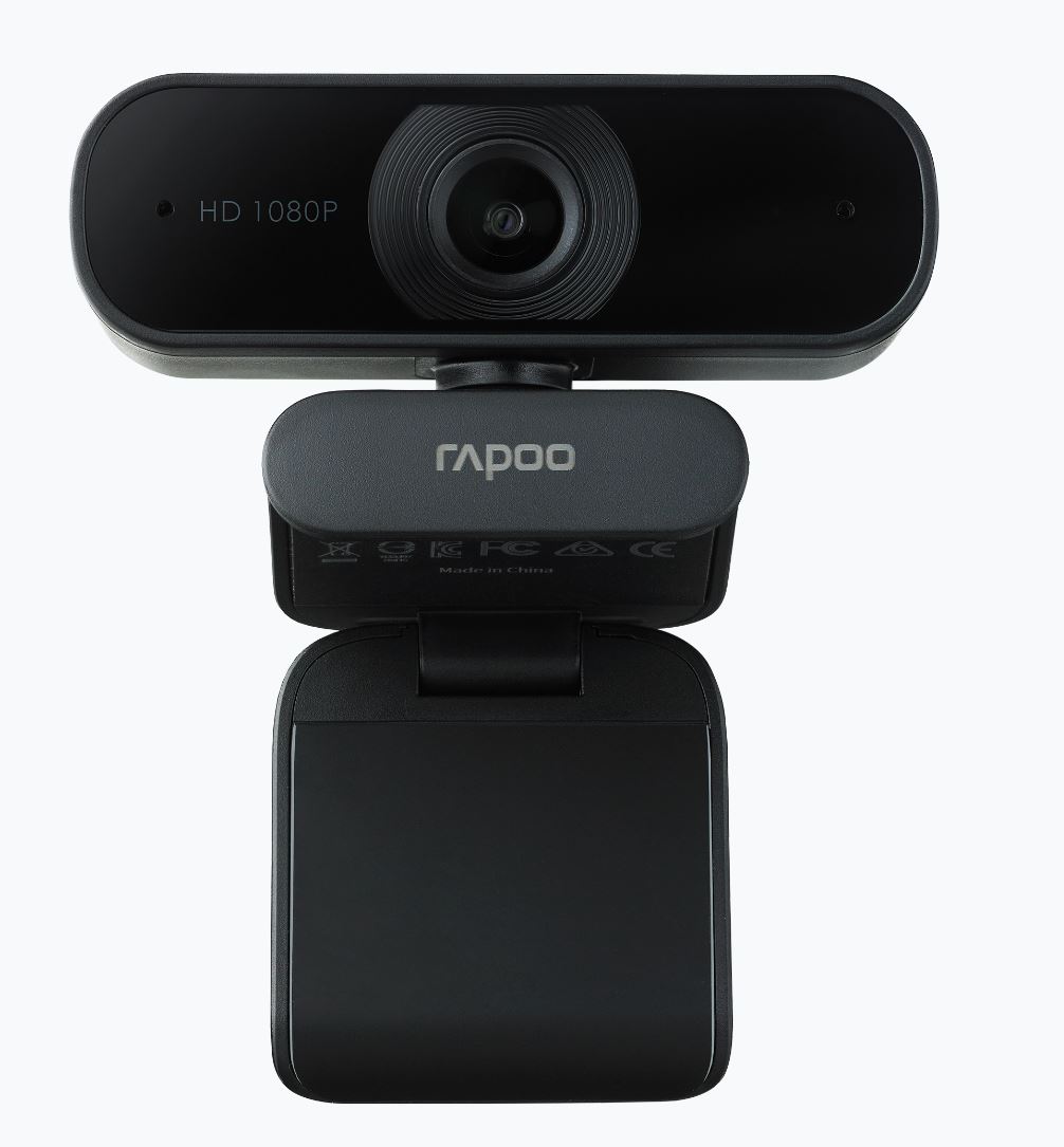RAPOO C260 Webcam FHD 1080PHD720P USB 2.0 Ideal for TEAMS Zoom